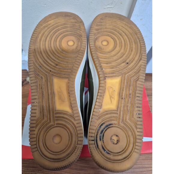 Nike Air Force 1 Mid '07 Medium Olive Green Men’s Size 11.5 Near Vintage Status - Picture 6 of 8